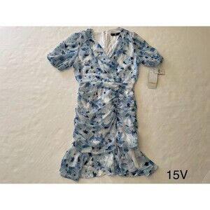 Be by CHETTA B NWT‎ Short Sleeve Sheath Dress Size 2 Above The Knee